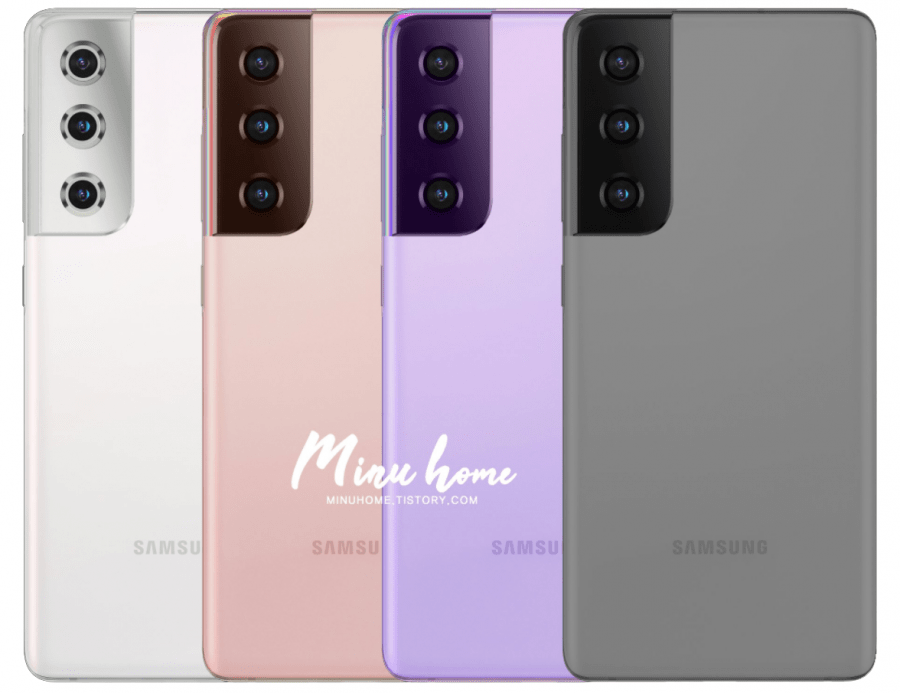 Samsung Galaxy S21 renders