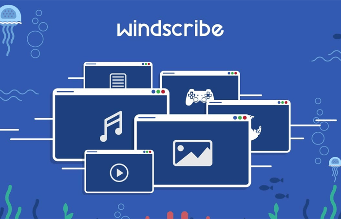 Windscribe VPN Grátis