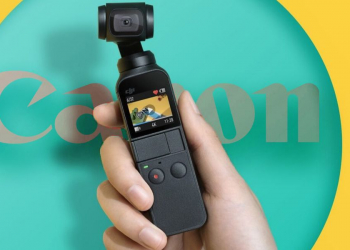 Canon dji câmara gimbal