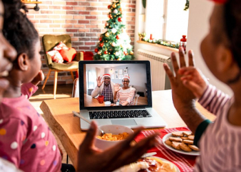 Zoom vídeo-chamadas natal