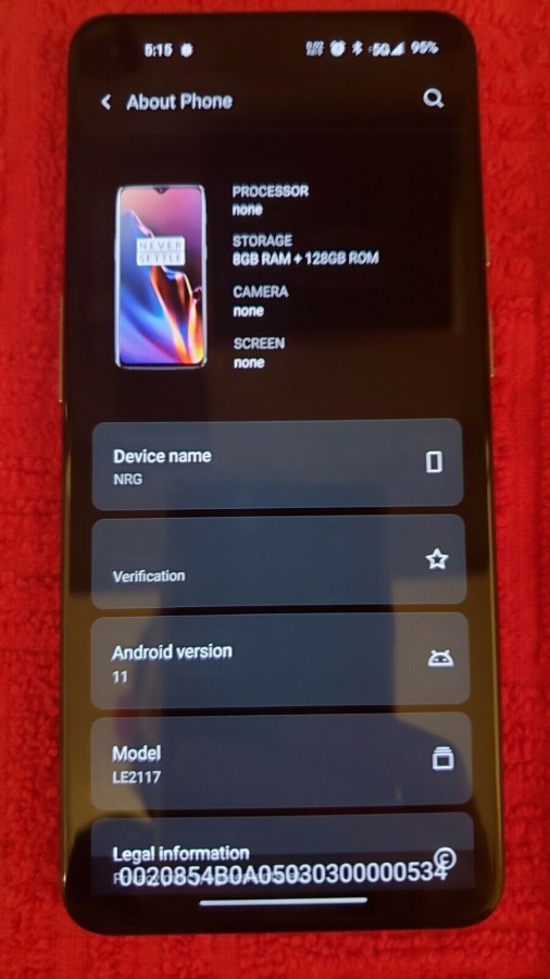 gsmarena 009 1 ebay, oneplus, OnePlus 9, protótipo