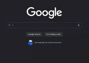 Pesquisa google dark mode