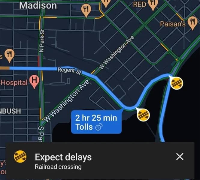 Google Maps funcionalidade do Waze