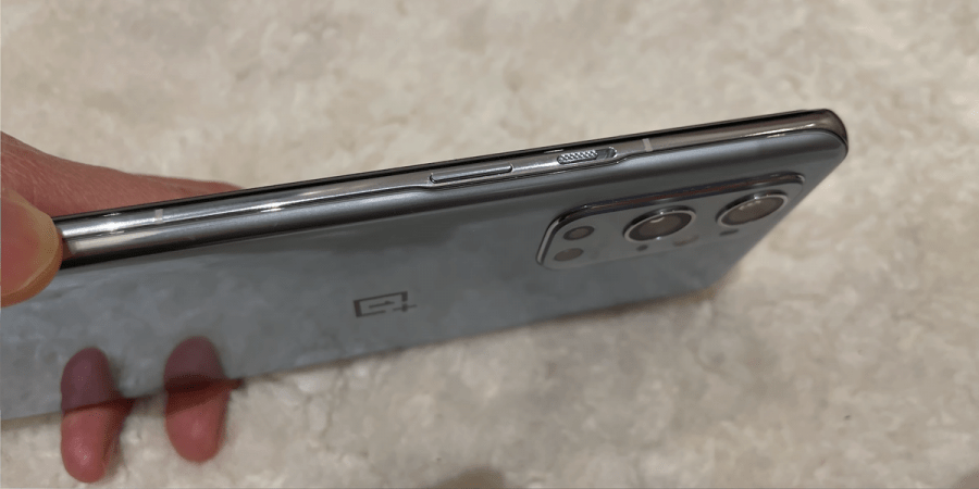 OnePlus 9 Pro slider de notificações