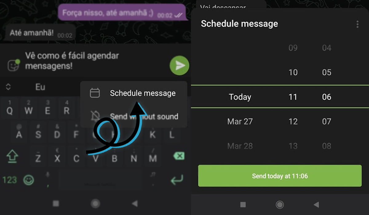 Agendar Mensagens Telegram 1
