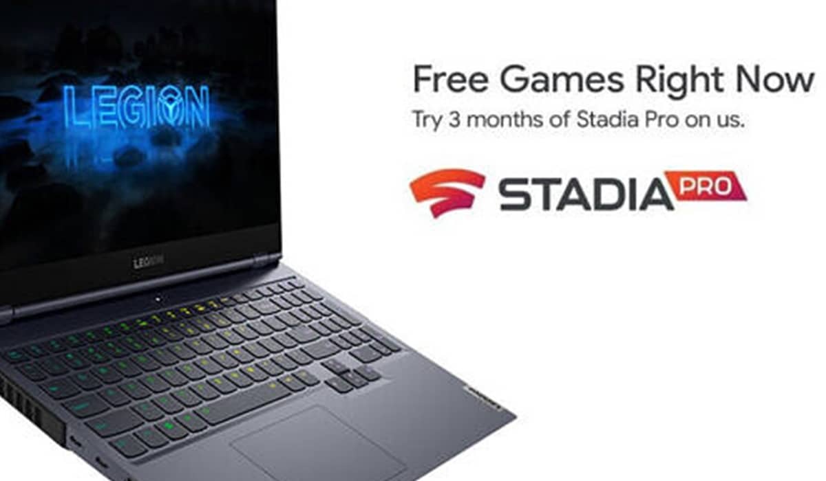 Lenovo legion google stadia pro