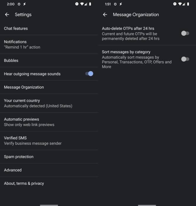 MensagensGoogle Android, atualização, beta, google, limpeza, mensagens automáticas, mensagens google, Notícias, Portugal, tecnologia TecheNet Mensagens google beta