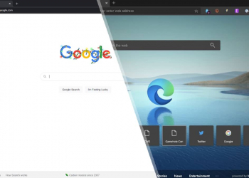 Microsoft edge google chrome