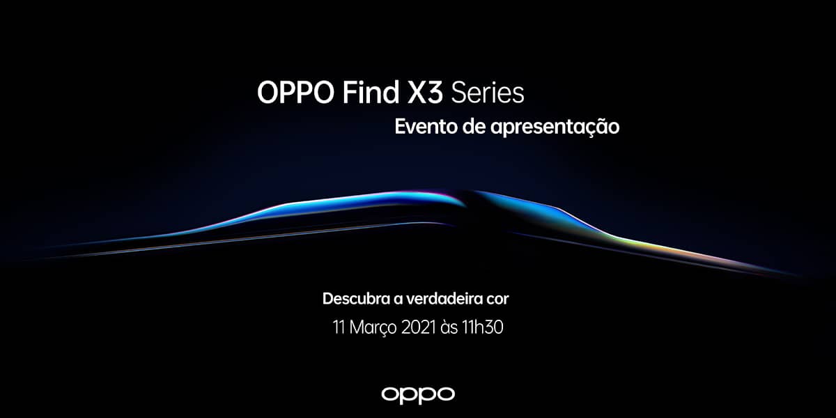 OPPO Find X3 Pro evento de apresentação