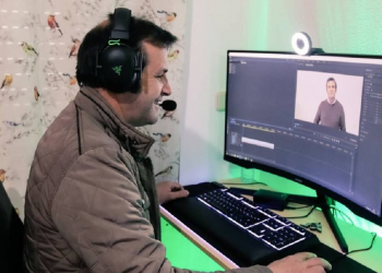Tino de rans ceo da razer setup gaming
