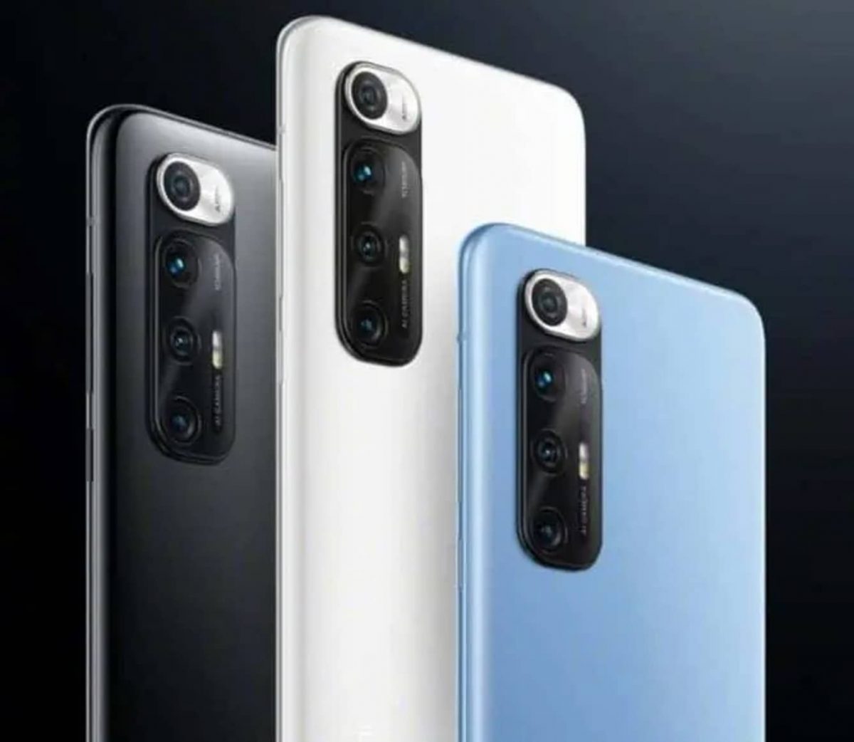 Xiaomi mi 10s design