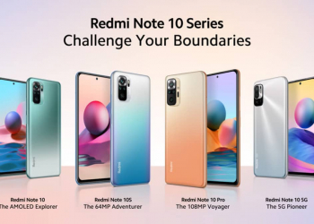Xiaomi redmi note 10 novos smartphones