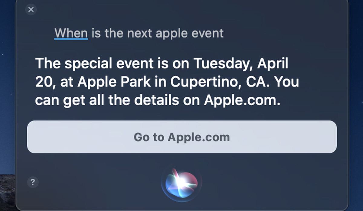 Apple evento siri assistente virtual