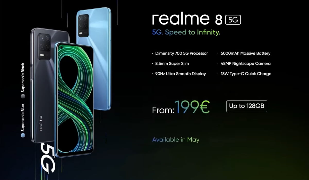 Realme 8 5G Europa