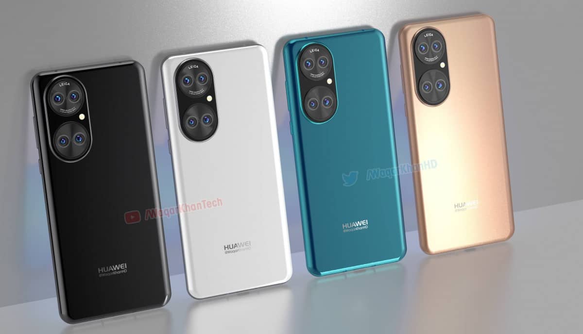 huawei p50 3 Huawei, Huawei P50, leak, mobile, renders TecheNet Huawei p50