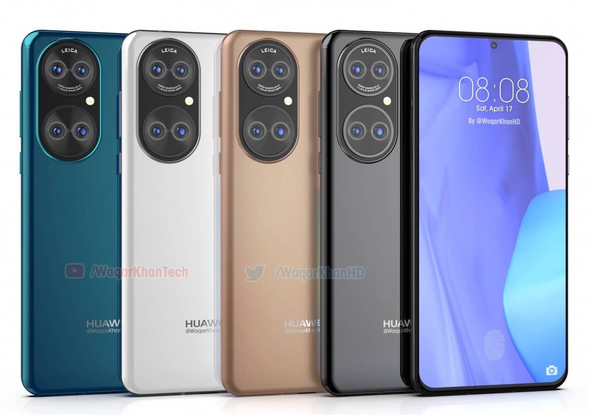 huawei p50 Huawei, Huawei P50, leak, mobile, renders TecheNet Huawei p50