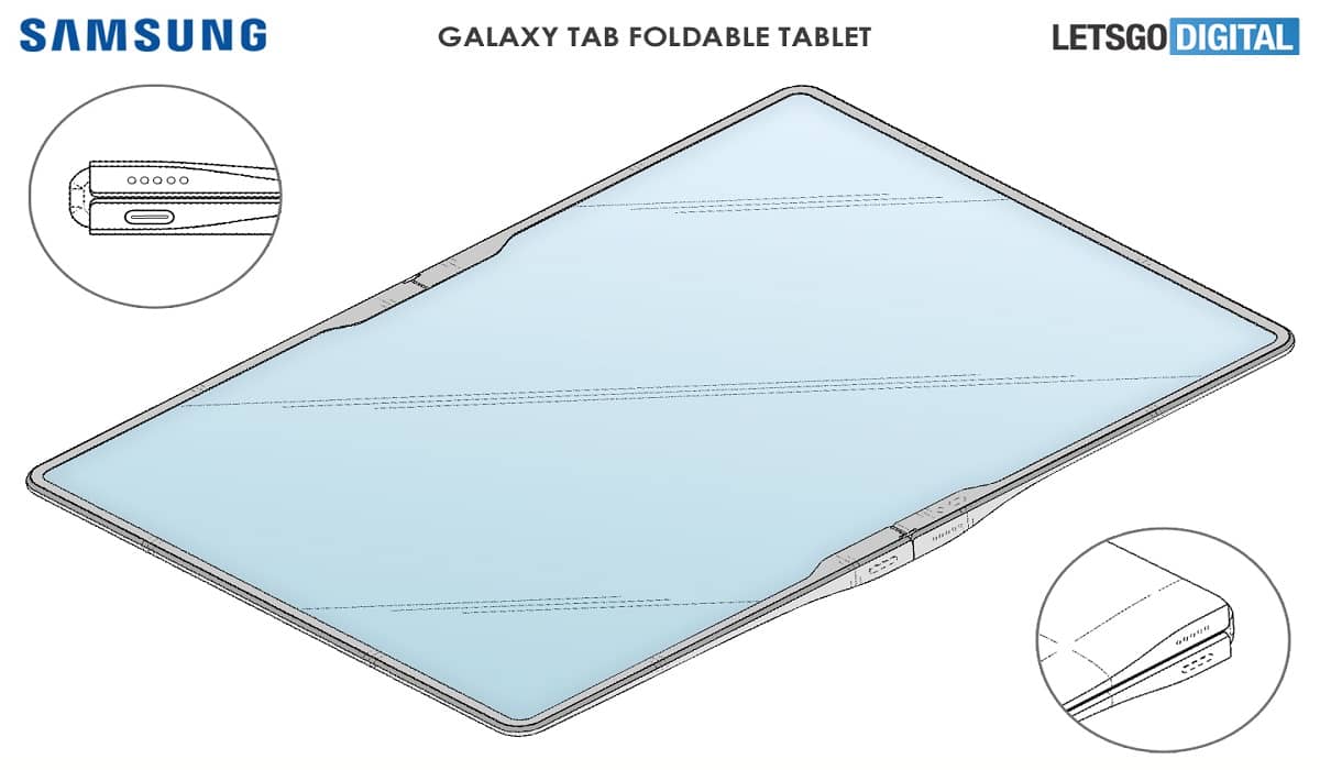 Samsung Tablet Dobrável