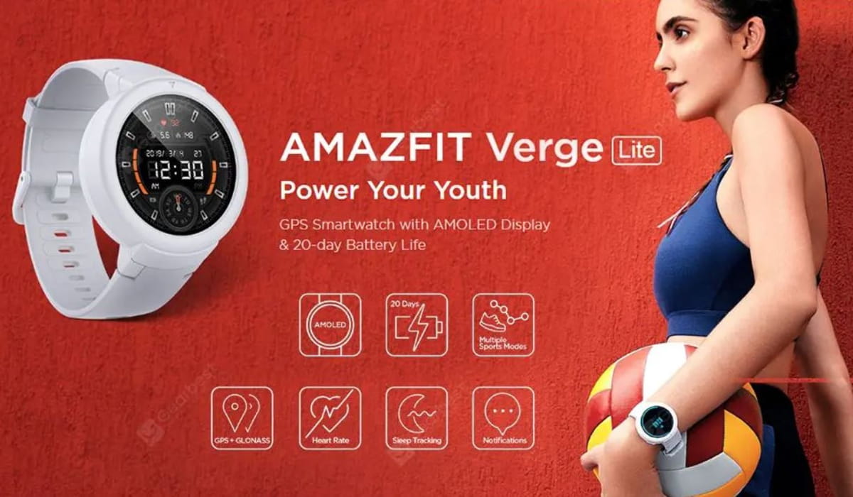 Amazfit Verge Lite promoção Amazon