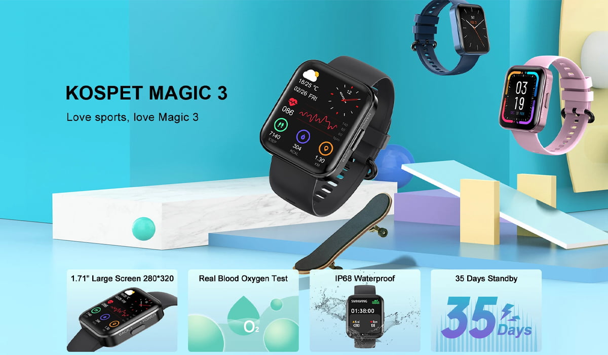 Kospet Magic 3 smartwatch