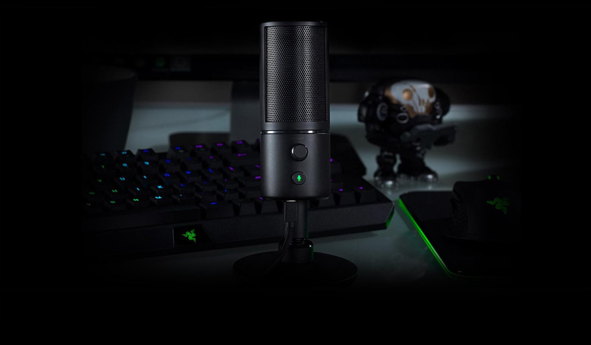 Microfone de condensador Razer Seiren X