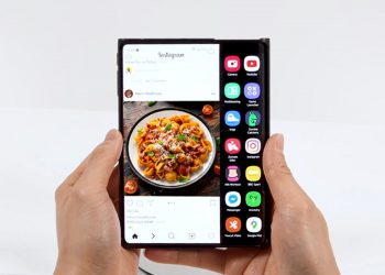 Samsung ecrã dobrável rolável