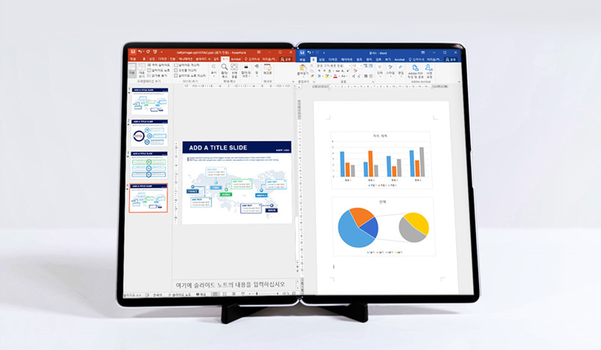 Samsung Ecrã Dobrável Tablet