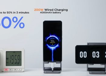 Xiaomi carregamento 200w