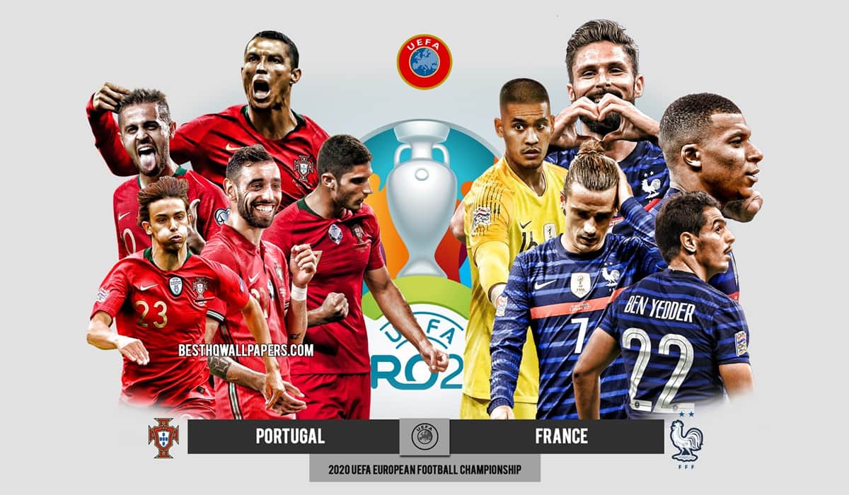 EURO 2020 Portugal França