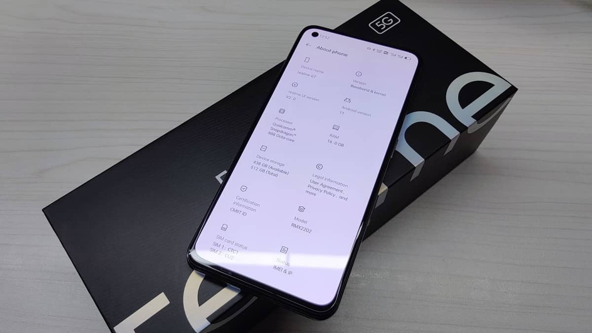 Realme GT POCO F3 Preço Europa