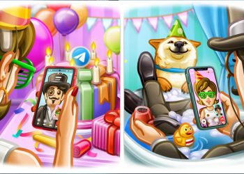 Telegram videochamadas de grupo