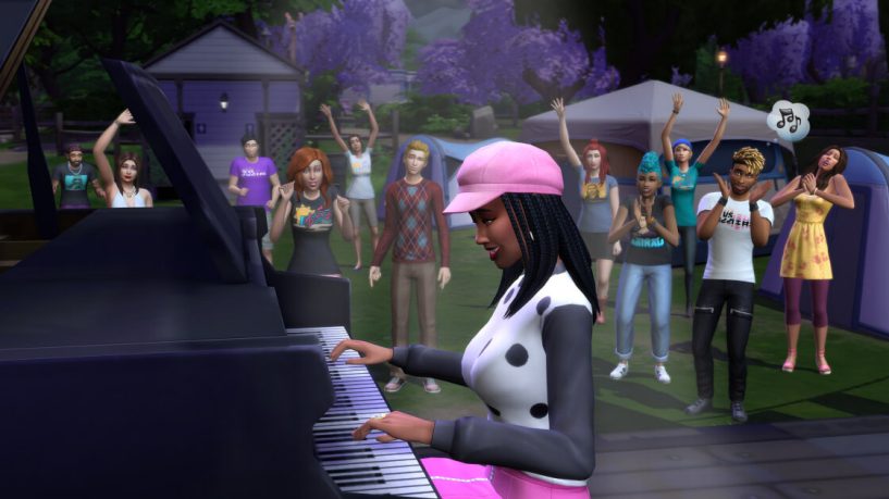 The sims 4 sims sessions festival de musica