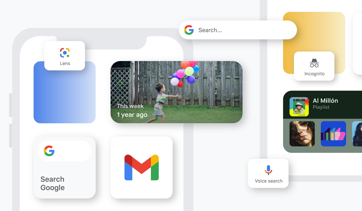 Google Fotos Widget Android