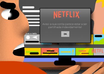 Netflix portugal aviso partilha de conta