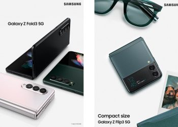 Galaxy z fold3 5g e galaxy z flip3 5g: samsung revela novos smartphones