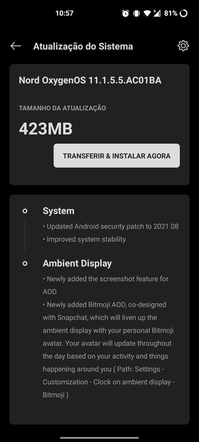 oneplus nord update TecheNet Oneplus nord