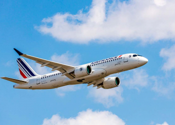 Air france recebe o primeiro de 60 airbus a220s