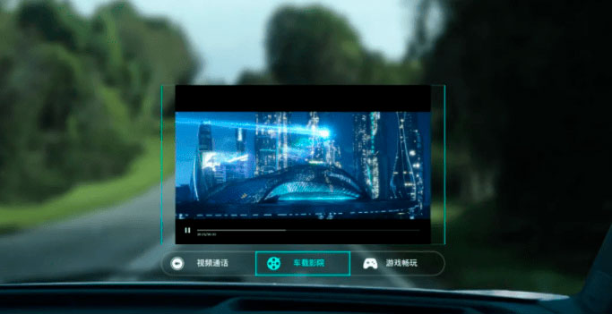  Huawei AR-HUD: Info-entretenimento sobre rodas