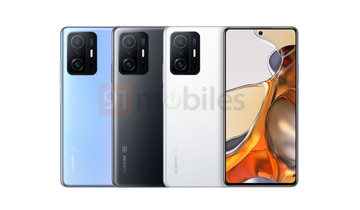Xiaomi 11T Pro Render mobile, Xiaomi, Xiaomi 11T Pro TecheNet Xiaomi 11t pro
