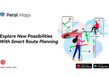 Huawei petal maps vence red dot design