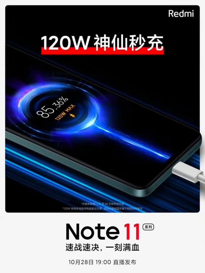 Redmi Note 11 Pro Bateria