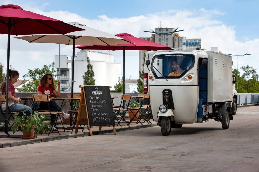 Gmw taskman é um veículo de carga compacto