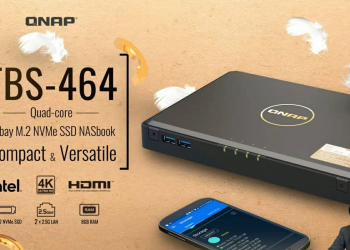Qnap nasbook tbs-464: um nas compacto e poderoso