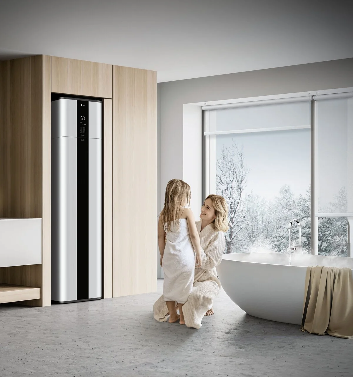 Bomba de Calor AQS Monobloco LG