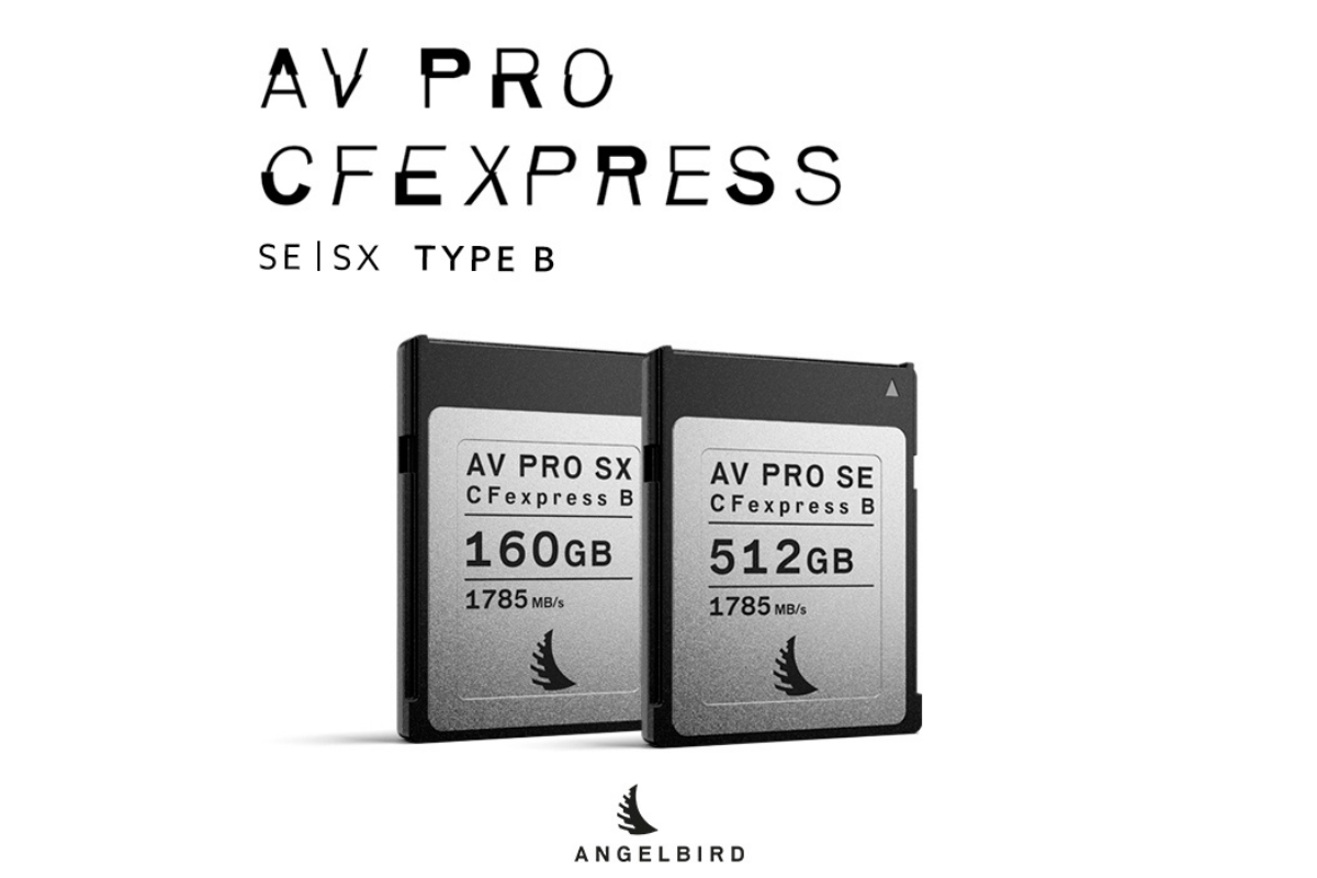 Angelbird lança 2 novos cartões de memória CF Express