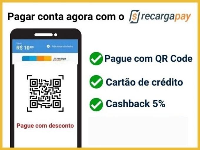 o RecargaPay é o app completo para você pagar contas