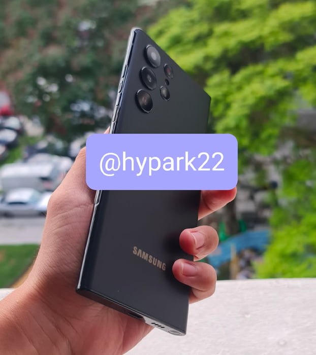 Samsung Galaxy S22 Ultra - imagens reais