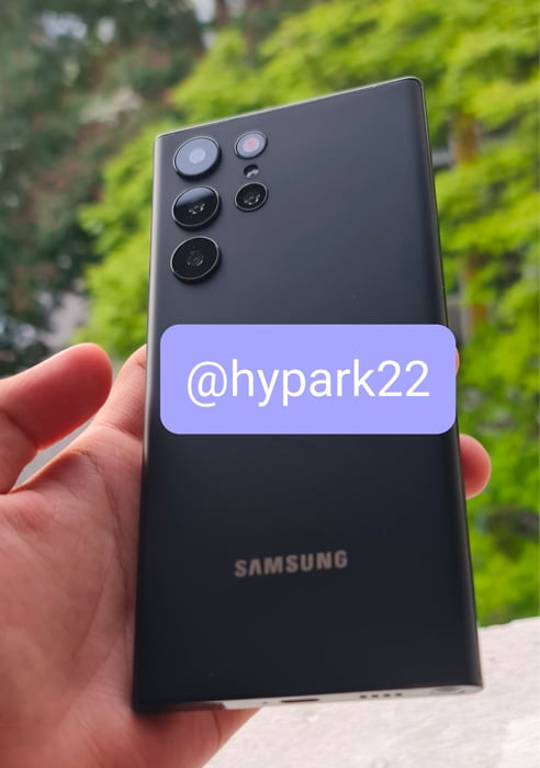 Samsung Galaxy S22 Ultra - imagens reais