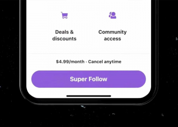 Twitter super follows