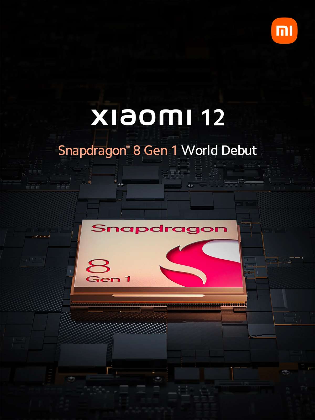 Xiaomi 12 Qualcomm Snapdragon 8 Gen 1