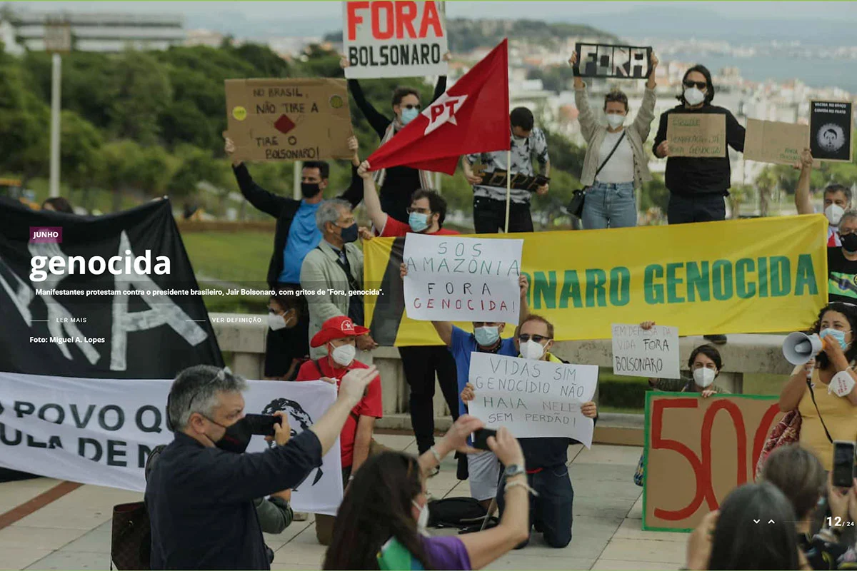 Palavras do ano escolhidas por priberam e lusa